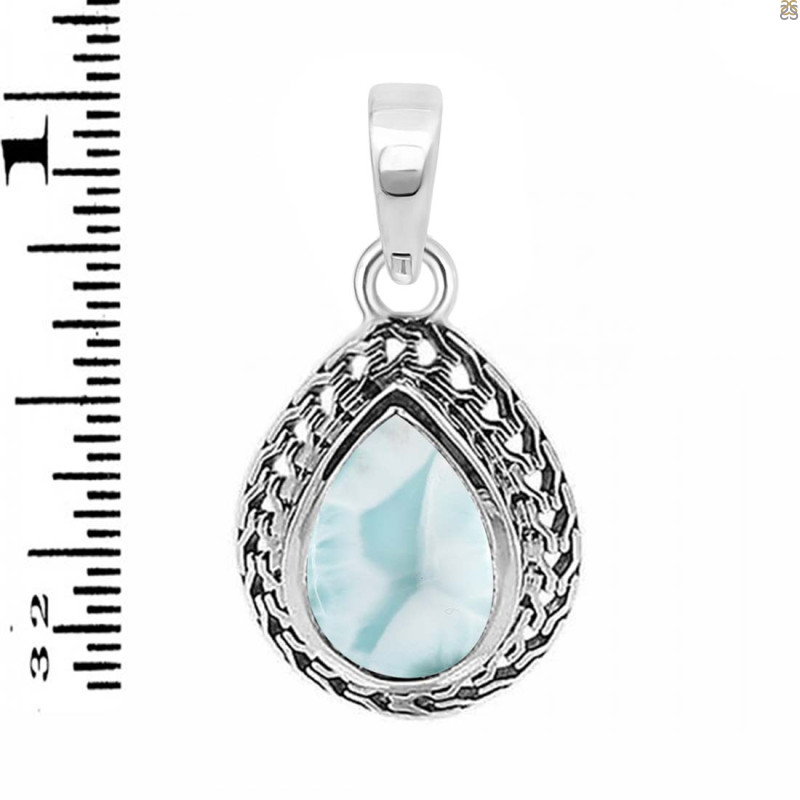 Close Out Larimar Pendant