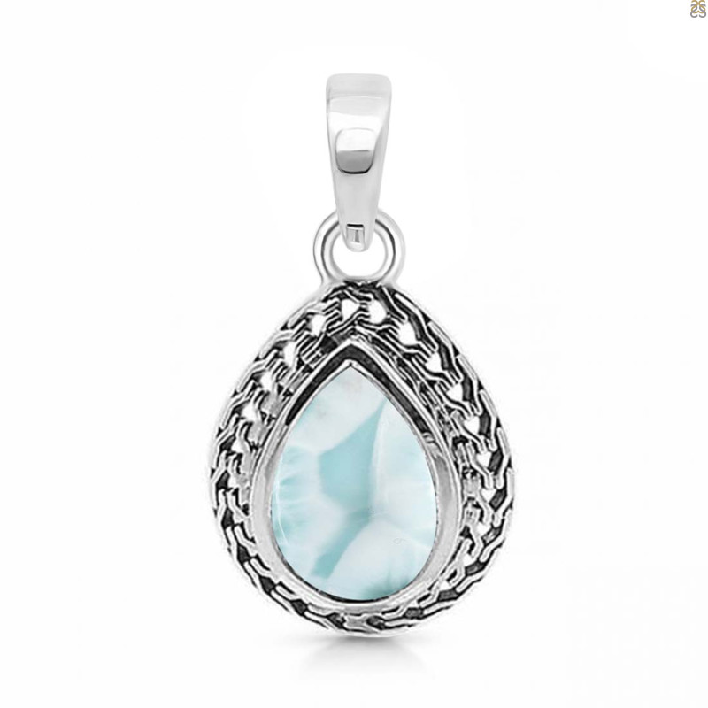 Close Out Larimar Pendant LAR-CO-RDP-87.