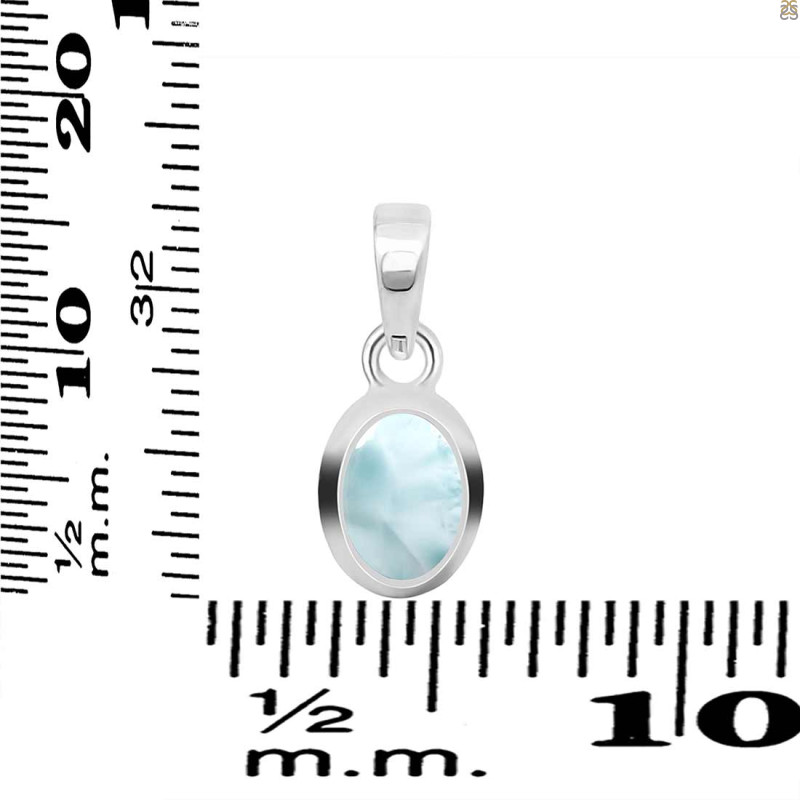 Close Out Larimar Pendant LAR-CO-RDP-940.