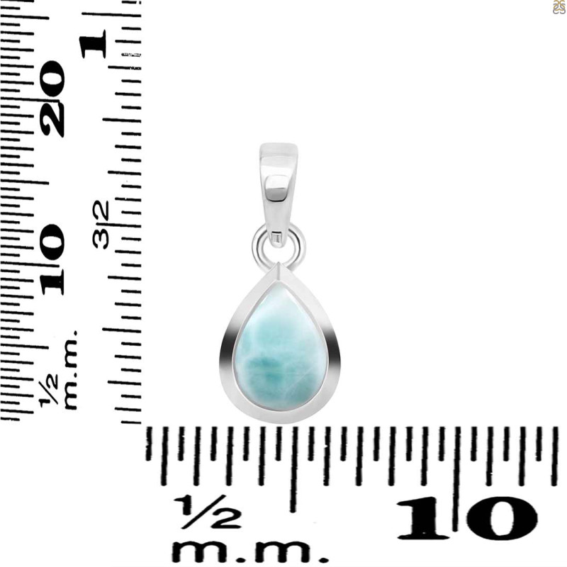 Close Out Larimar Pendant LAR-CO-RDP-942.