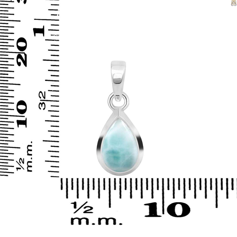 Close Out Larimar Pendant LAR-CO-RDP-943.