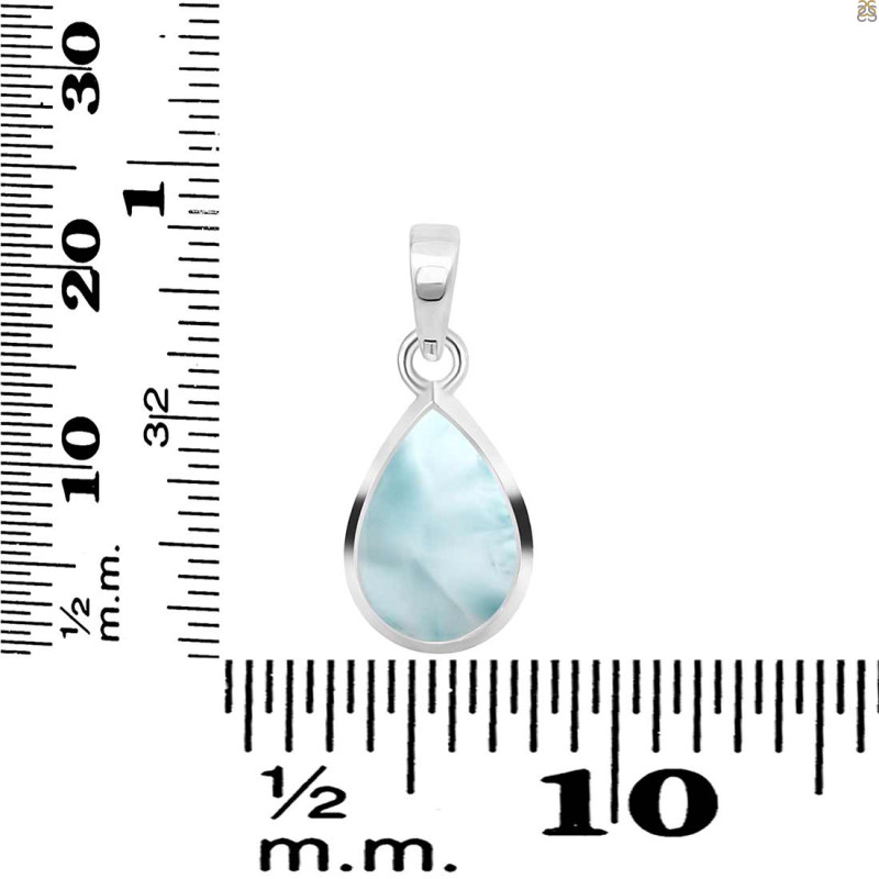 Close Out Larimar Pendant LAR-CO-RDP-945.