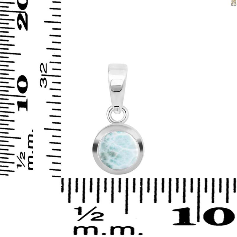 Close Out Larimar Pendant LAR-CO-RDP-948.