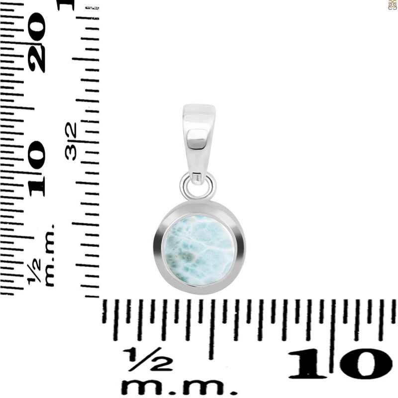 Close Out Larimar Pendant LAR-CO-RDP-949.