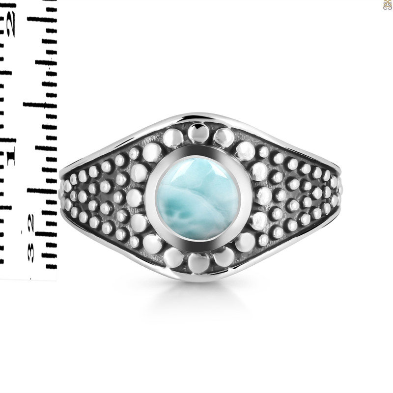 Close Out Larimar Ring LAR-CO-RDR-1035.