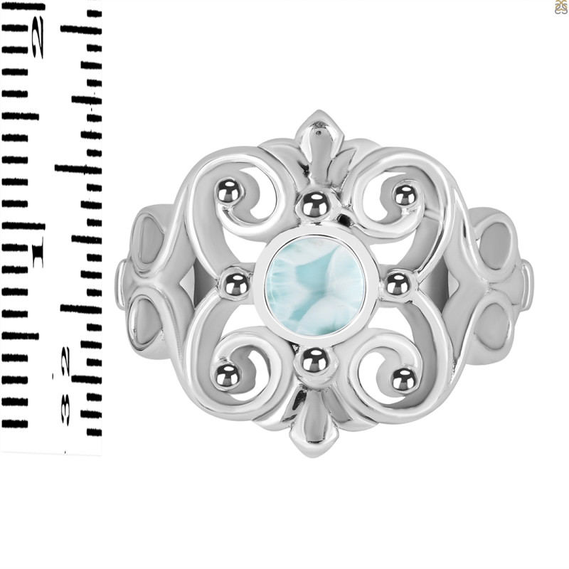 Close Out Larimar Ring LAR-CO-RDR-1038.