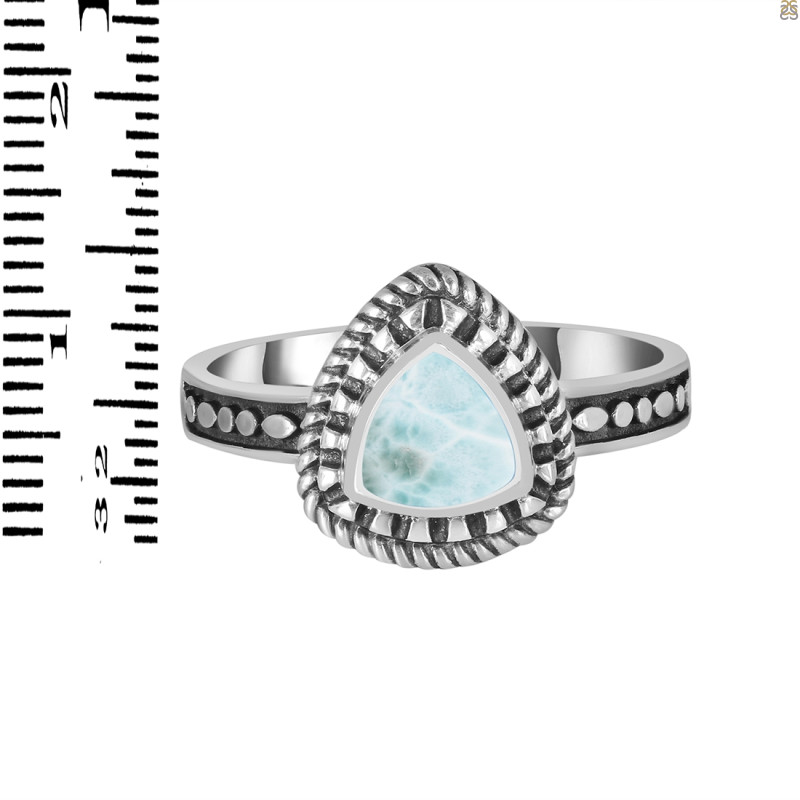 Close Out Larimar Ring LAR-CO-RDR-1050.
