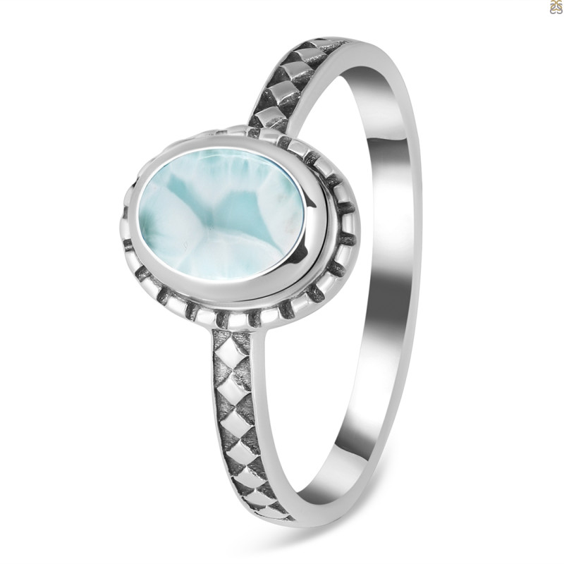 Close Out Larimar Ring