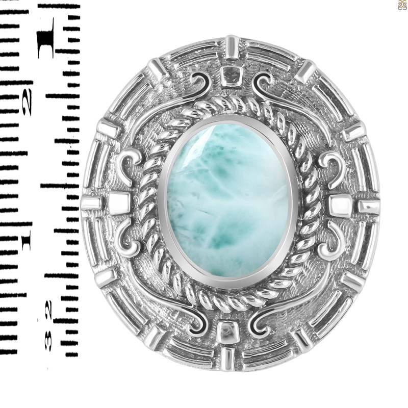 Close Out Larimar Ring LAR-CO-RDR-1085.