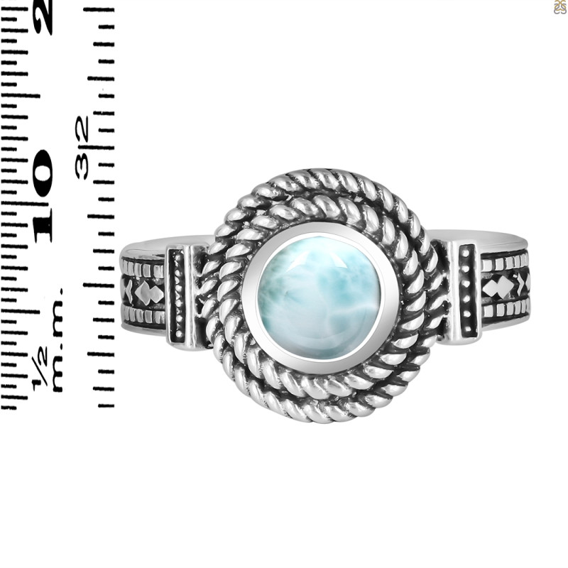 Close Out Larimar Ring LAR-CO-RDR-1091.