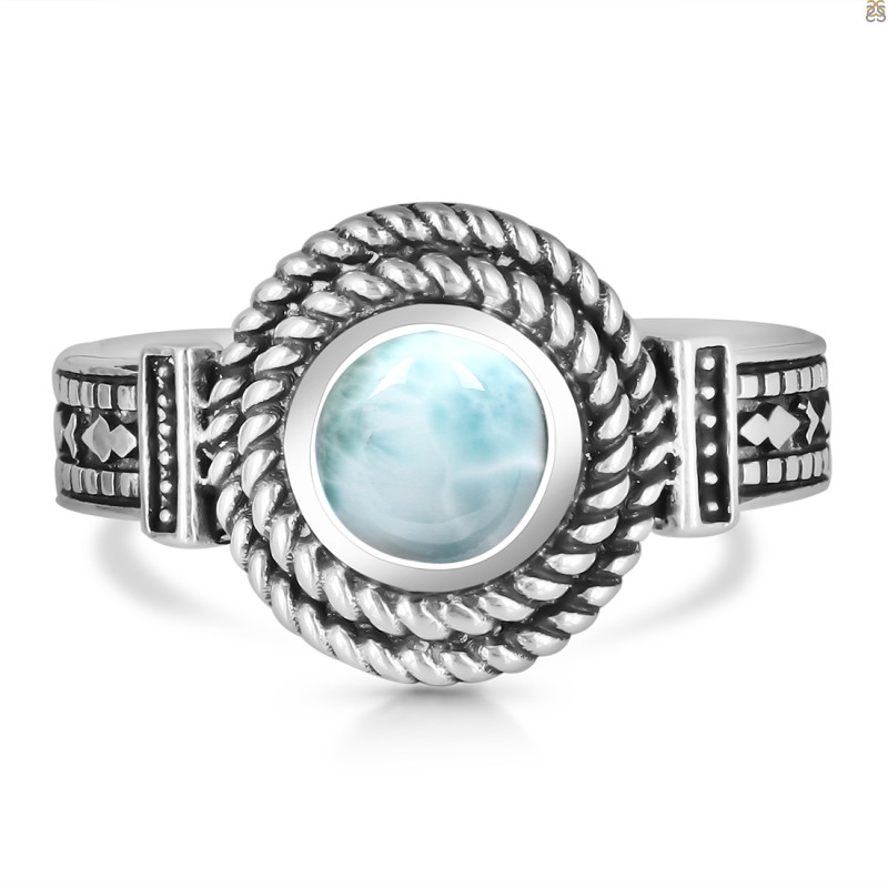 Close Out Larimar Ring LAR-CO-RDR-1091.