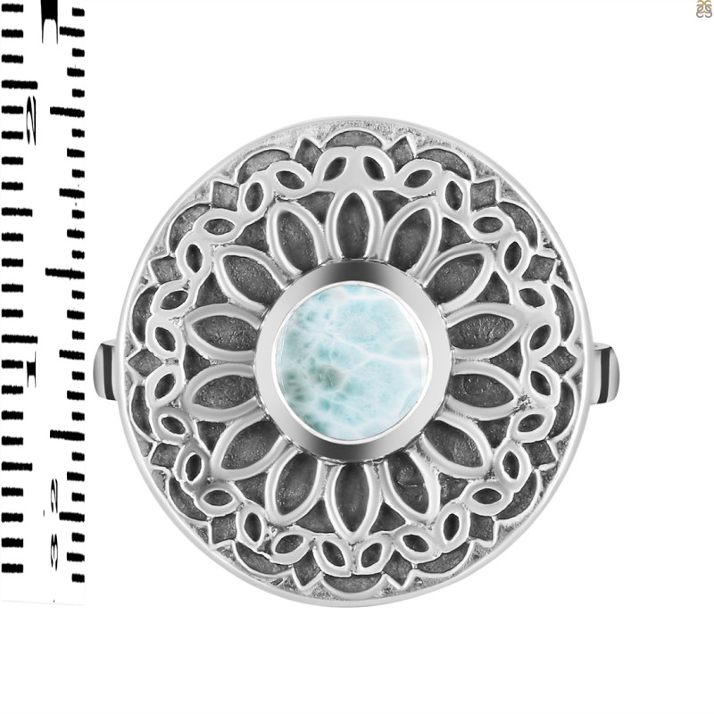 Close Out Larimar Ring LAR-CO-RDR-1099.