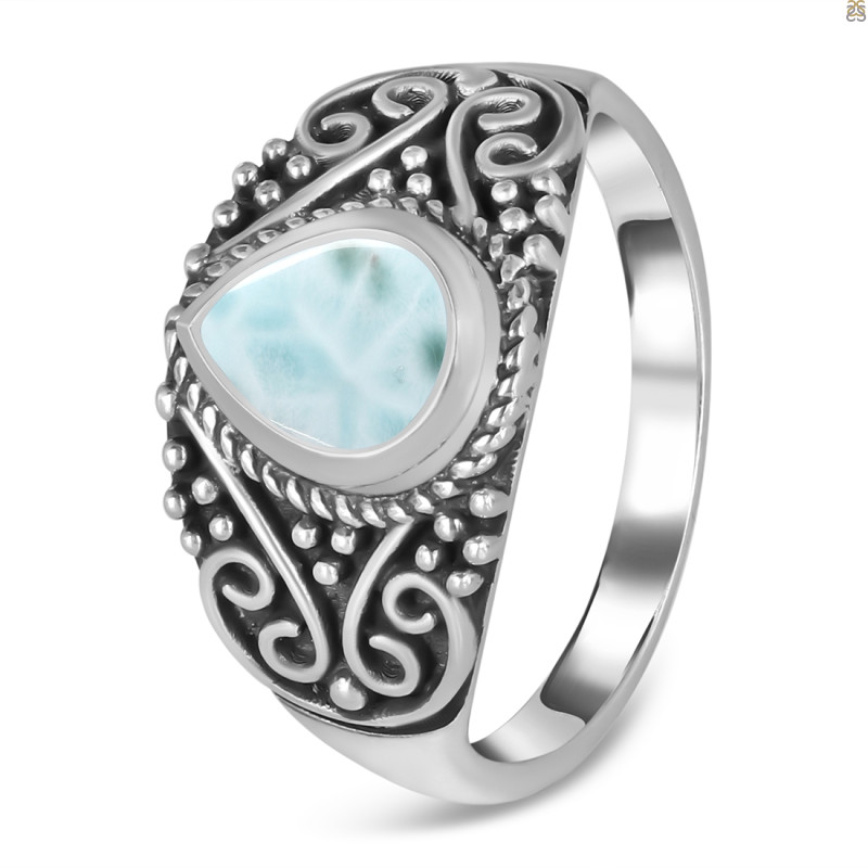 Close Out Larimar Ring