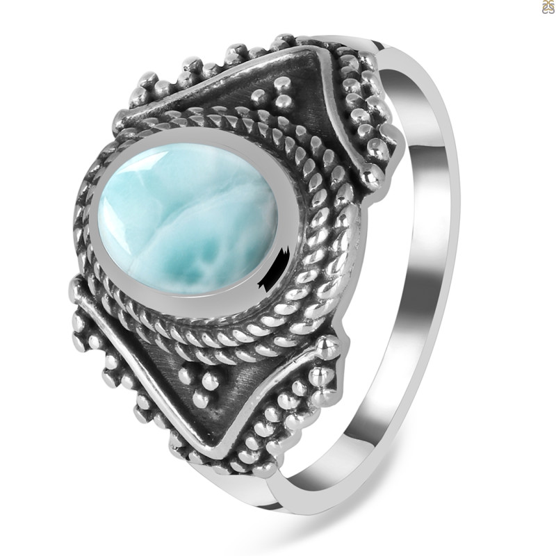 Close Out Larimar Ring