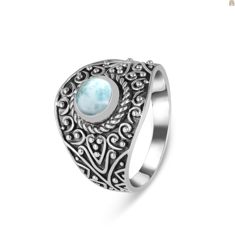 Close Out Larimar Ring