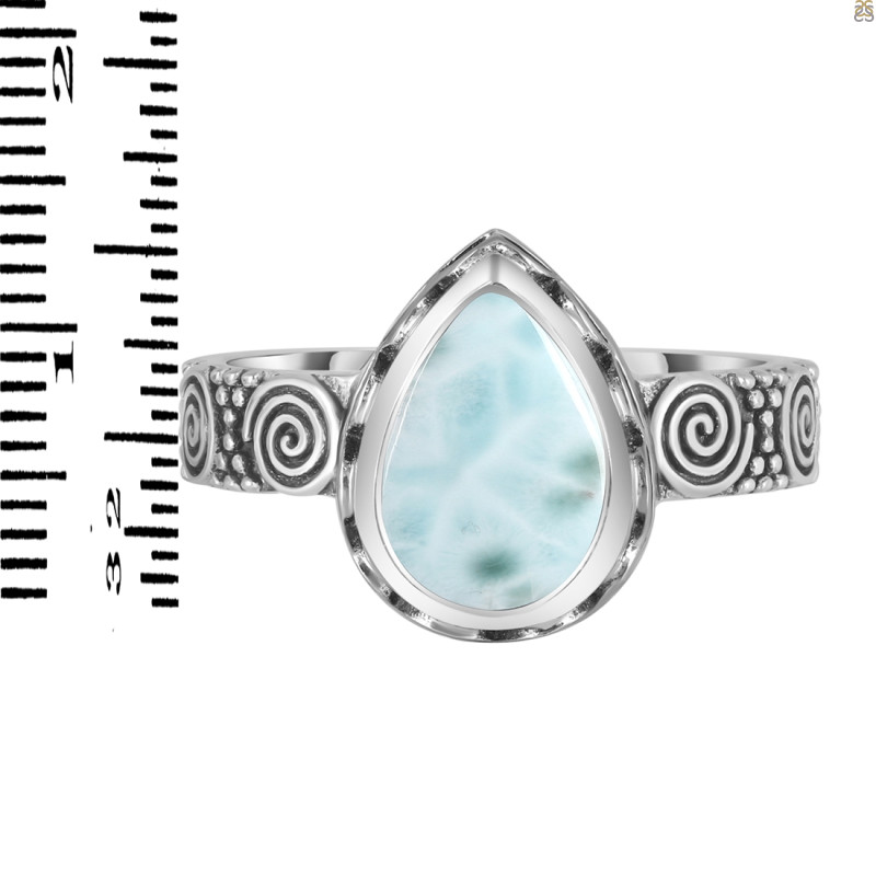Close Out Larimar Ring LAR-CO-RDR-1160.