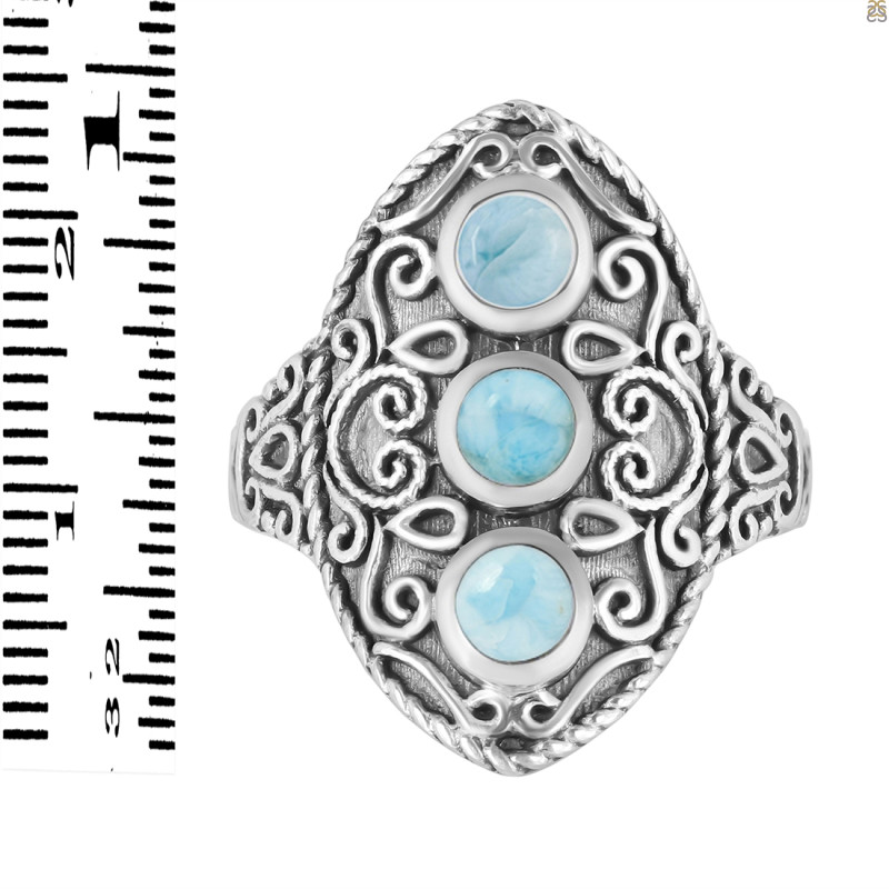 Close Out Larimar Ring LAR-CO-RDR-1191.