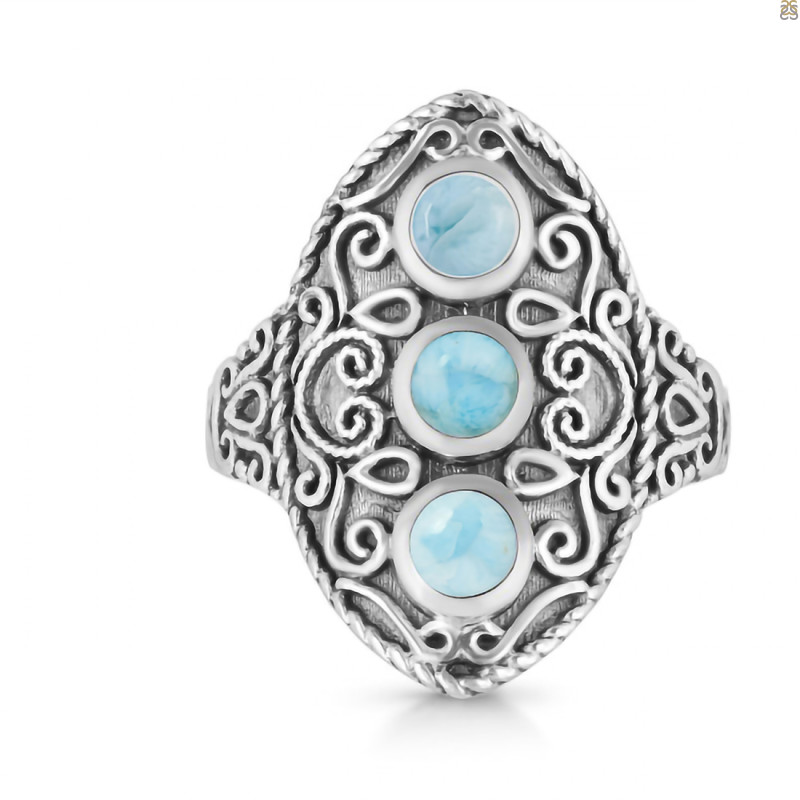 Close Out Larimar Ring LAR-CO-RDR-1191.