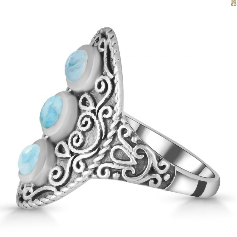 Close Out Larimar Ring