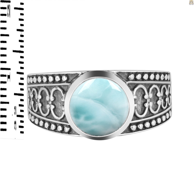 Close Out Larimar Ring LAR-CO-RDR-1217.