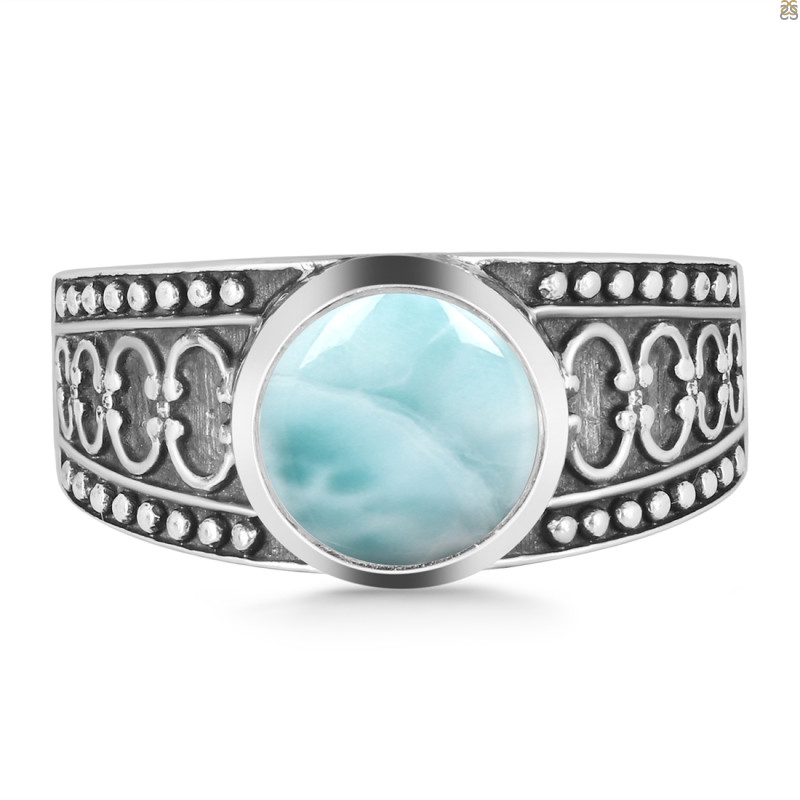 Close Out Larimar Ring LAR-CO-RDR-1217.