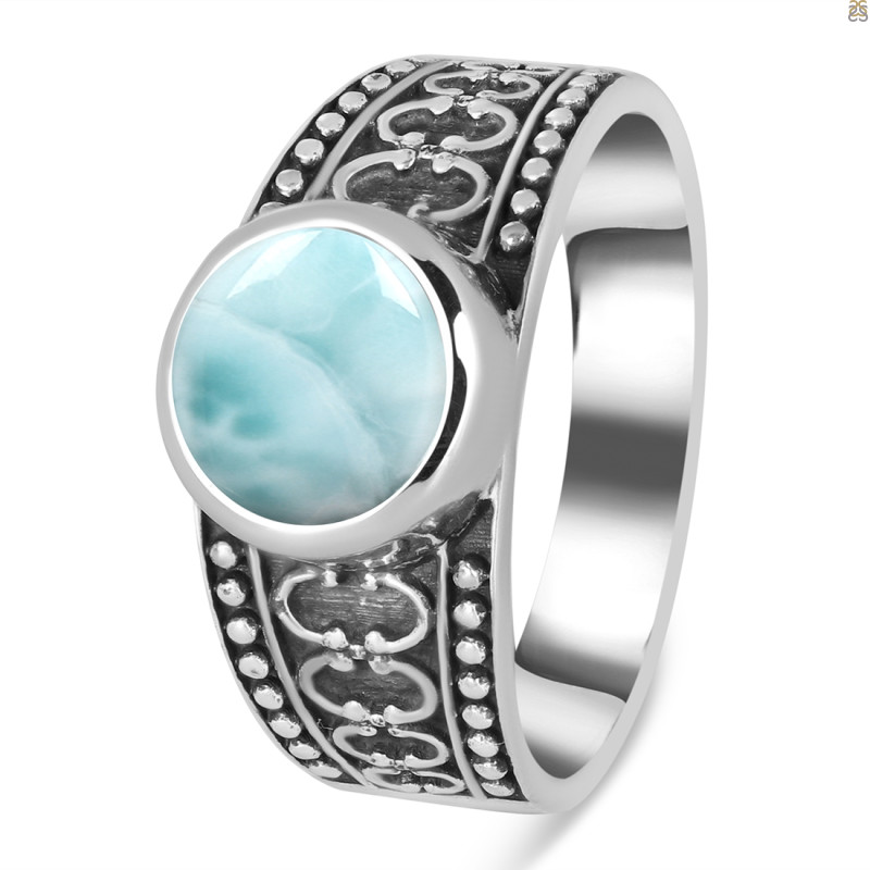 Close Out Larimar Ring