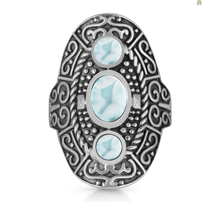 Close Out Larimar Ring LAR-CO-RDR-1246.