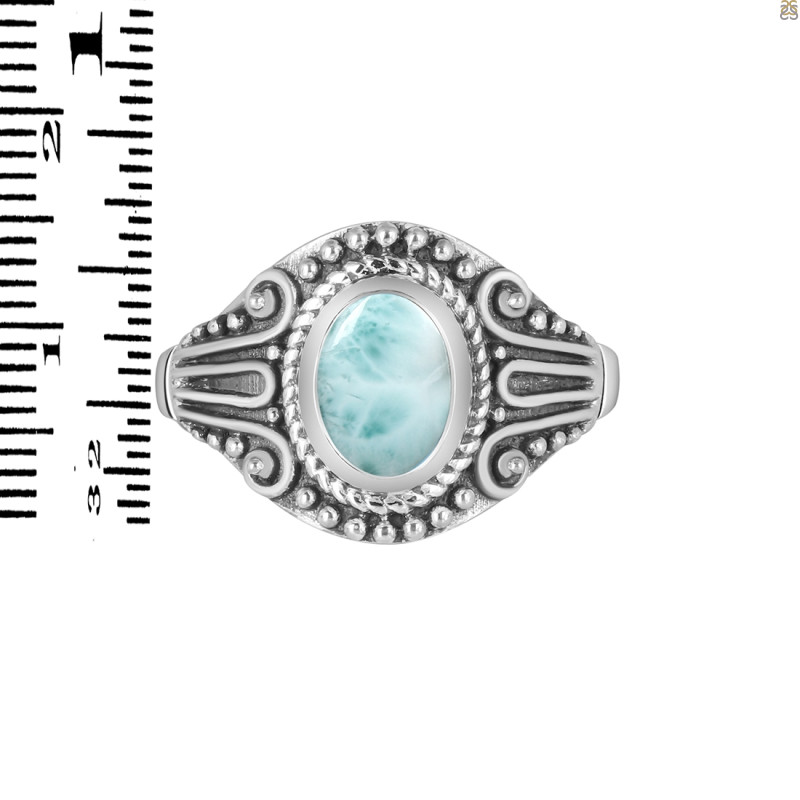 Close Out Larimar Ring LAR-CO-RDR-1259.
