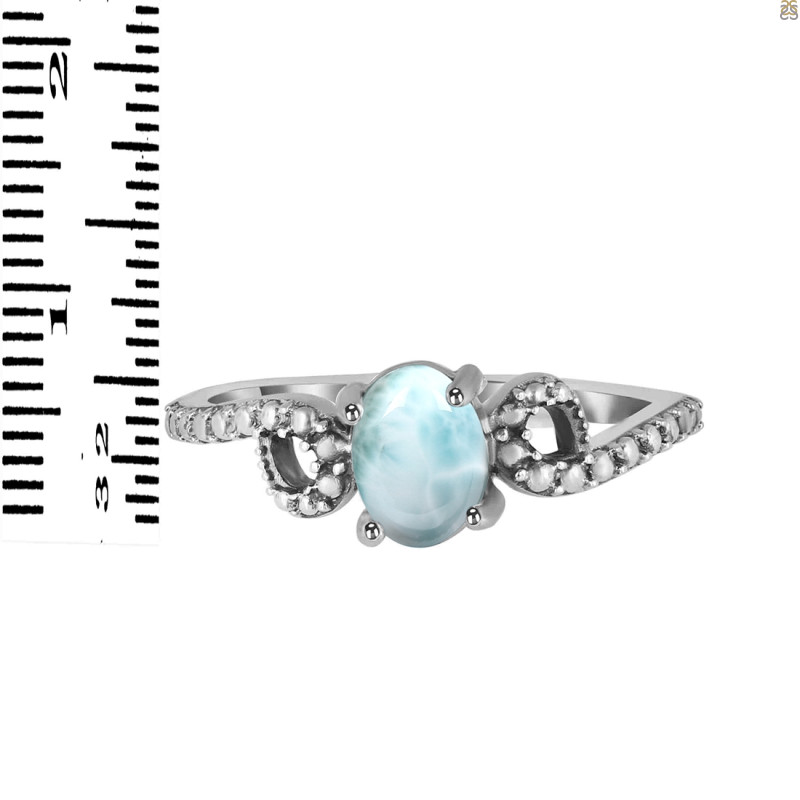 Close Out Larimar Ring LAR-CO-RDR-1380.