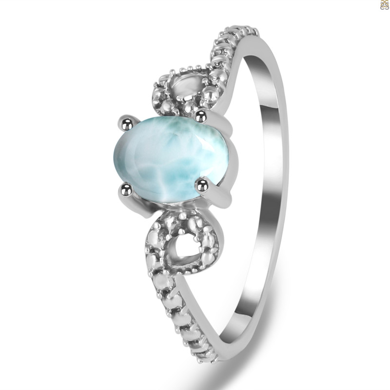 Close Out Larimar Ring