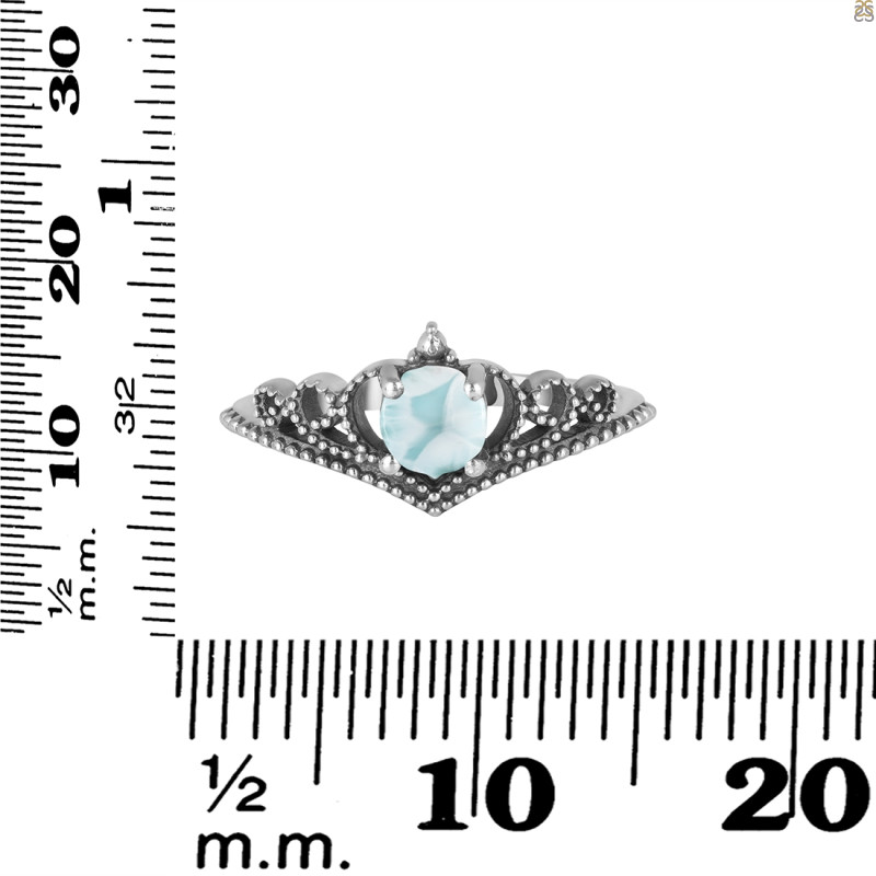 Close Out Larimar Ring LAR-CO-RDR-1413.