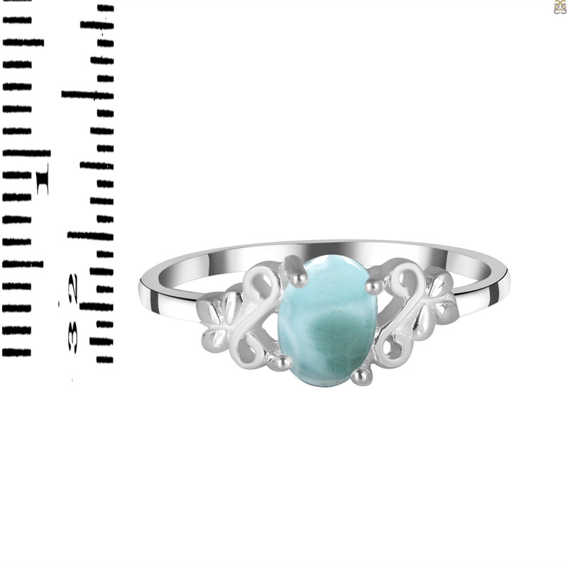 Close Out Larimar Ring LAR-CO-RDR-1414.