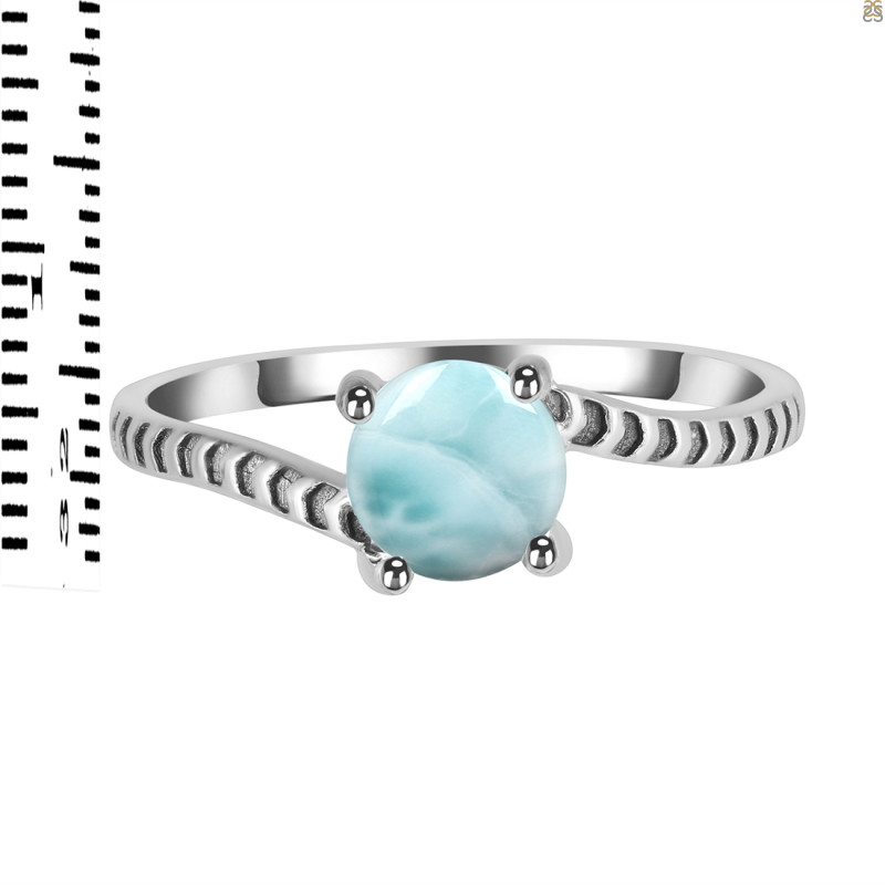 Close Out Larimar Ring LAR-CO-RDR-1418.