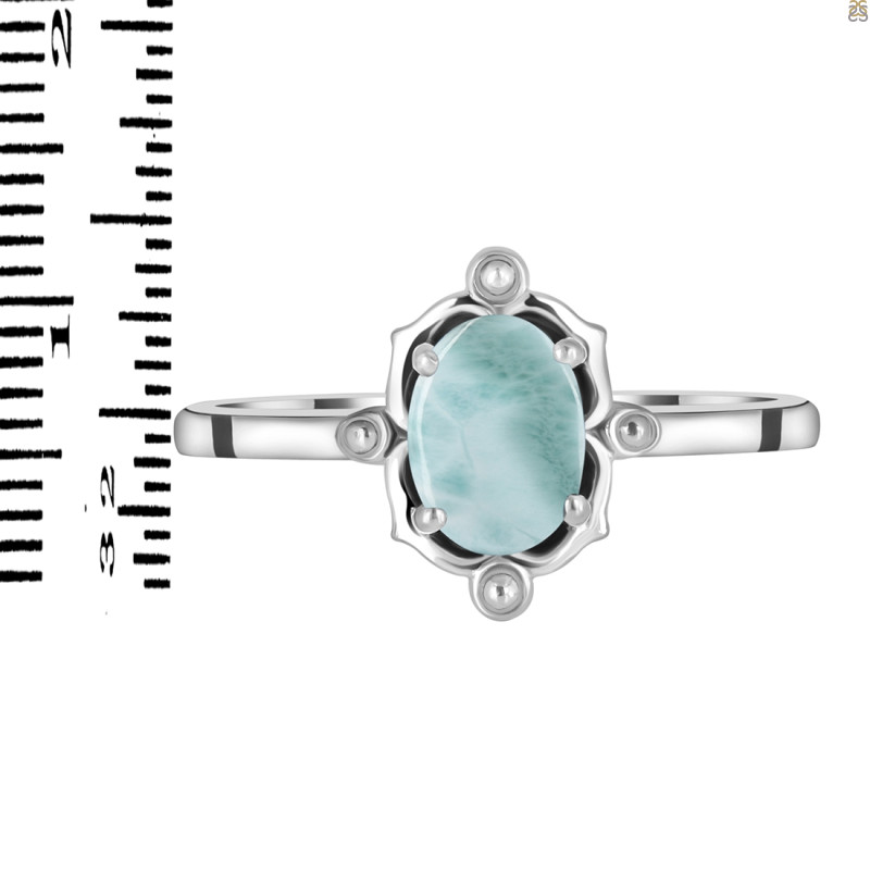 Close Out Larimar Ring LAR-CO-RDR-1419.