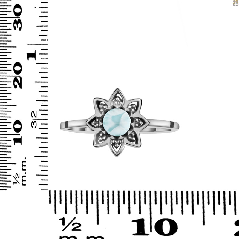 Close Out Larimar Ring LAR-CO-RDR-1424.