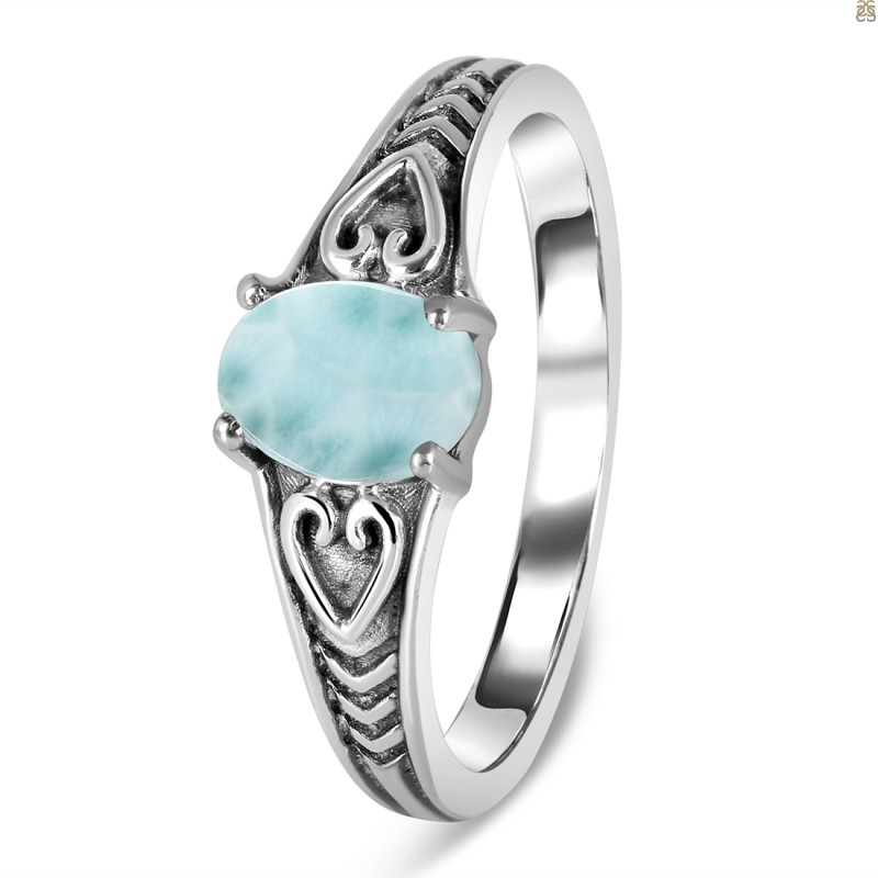 Close Out Larimar Ring