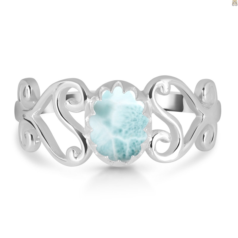Close Out Larimar Ring LAR-CO-RDR-1438.