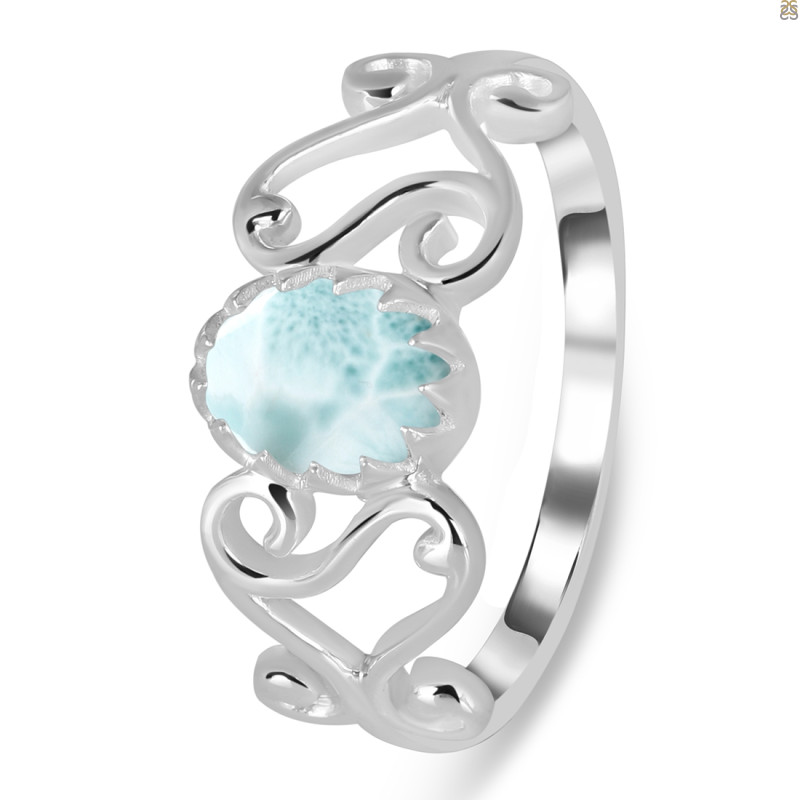 Close Out Larimar Ring