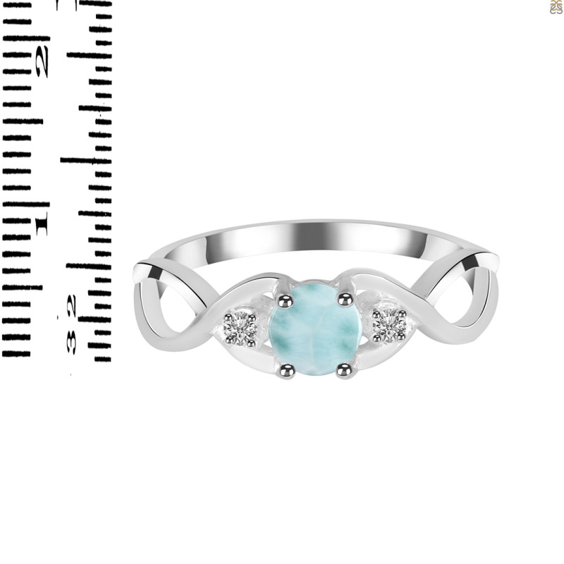 Close Out Larimar Ring LAR-CO-RDR-1444.