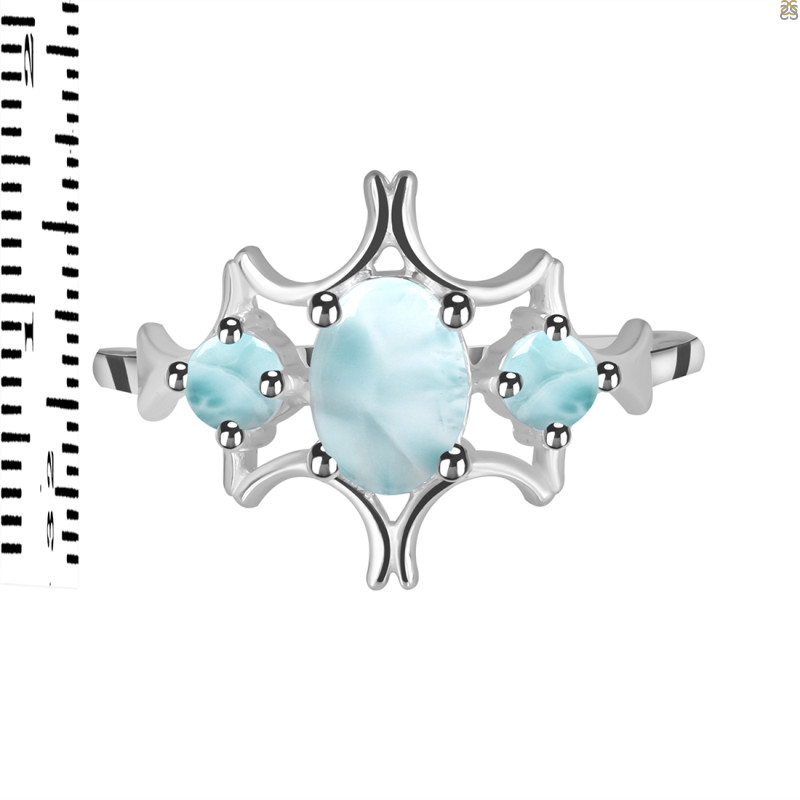 Close Out Larimar Ring LAR-CO-RDR-1446.