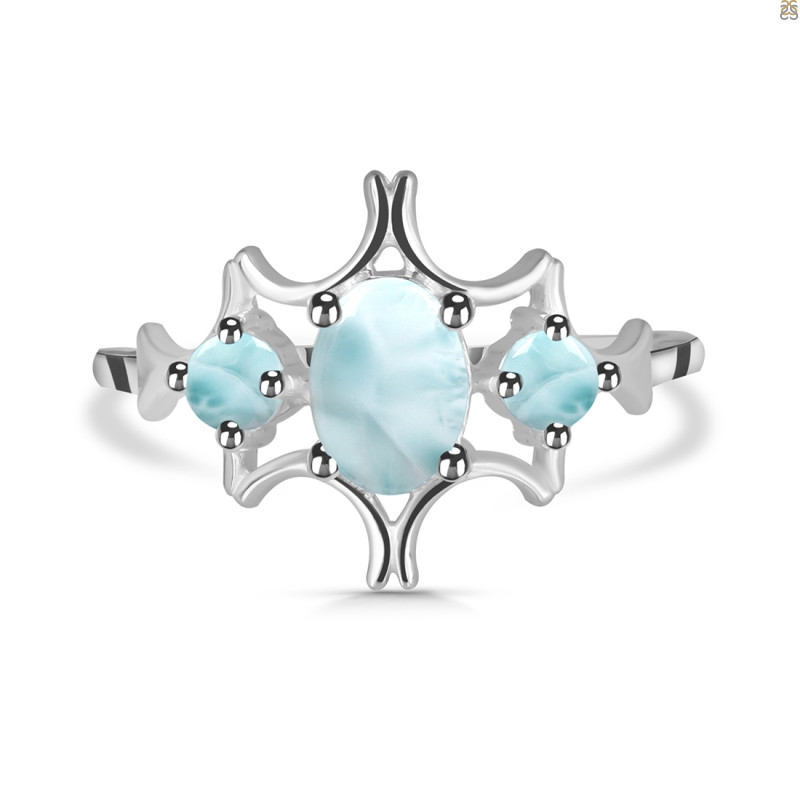 Close Out Larimar Ring LAR-CO-RDR-1446.