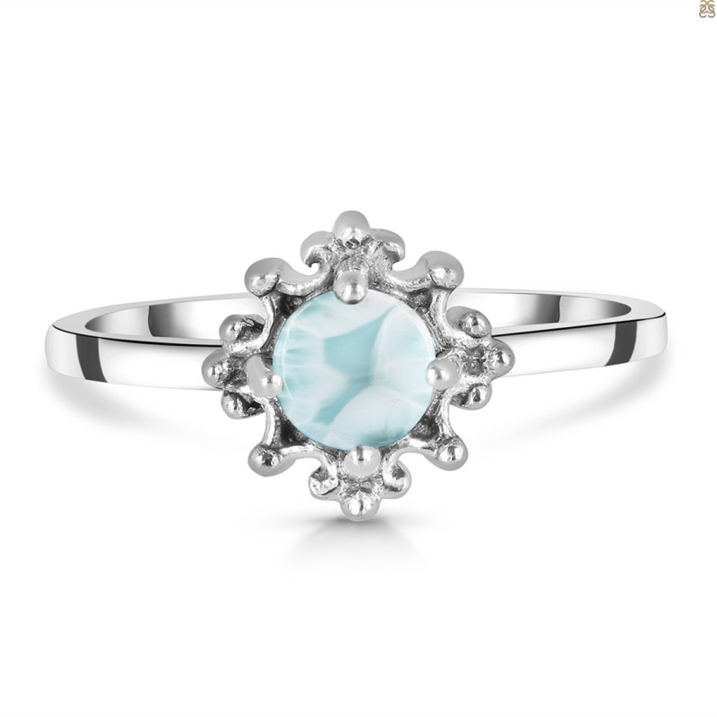Close Out Larimar Ring LAR-CO-RDR-1501.