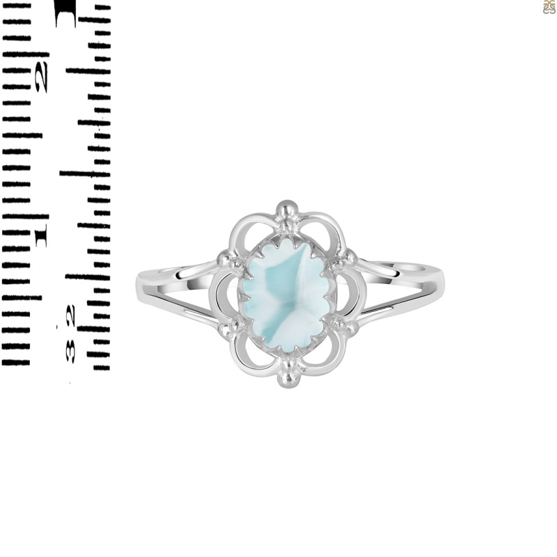 Close Out Larimar Ring LAR-CO-RDR-1504.