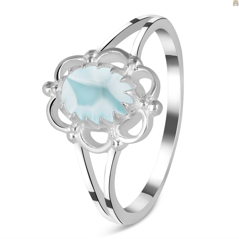 Close Out Larimar Ring