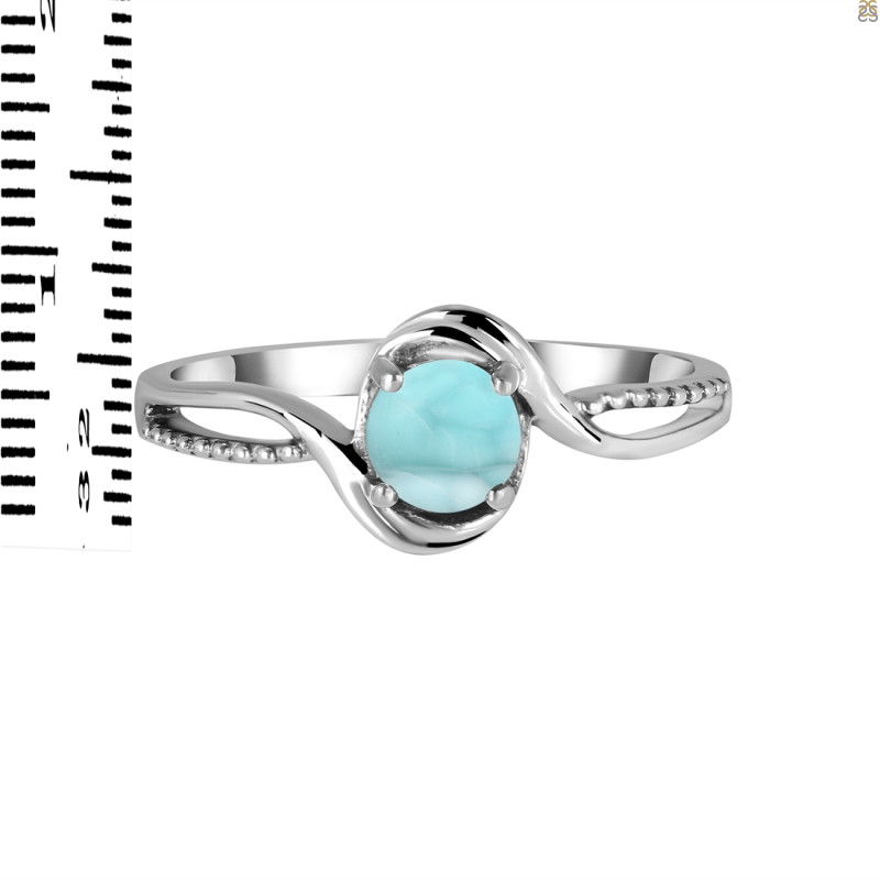 Close Out Larimar Ring LAR-CO-RDR-1514.
