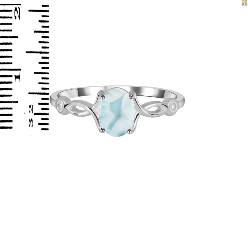 Close Out Larimar Ring LAR-CO-RDR-1524.