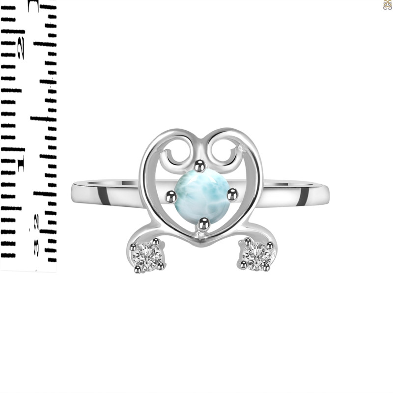 Close Out Larimar Ring LAR-CO-RDR-1553.