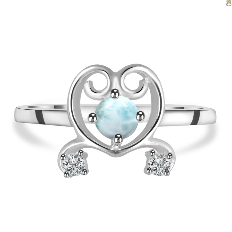 Close Out Larimar Ring LAR-CO-RDR-1553.