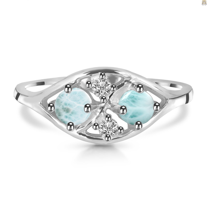 Close Out Larimar Ring LAR-CO-RDR-1557.