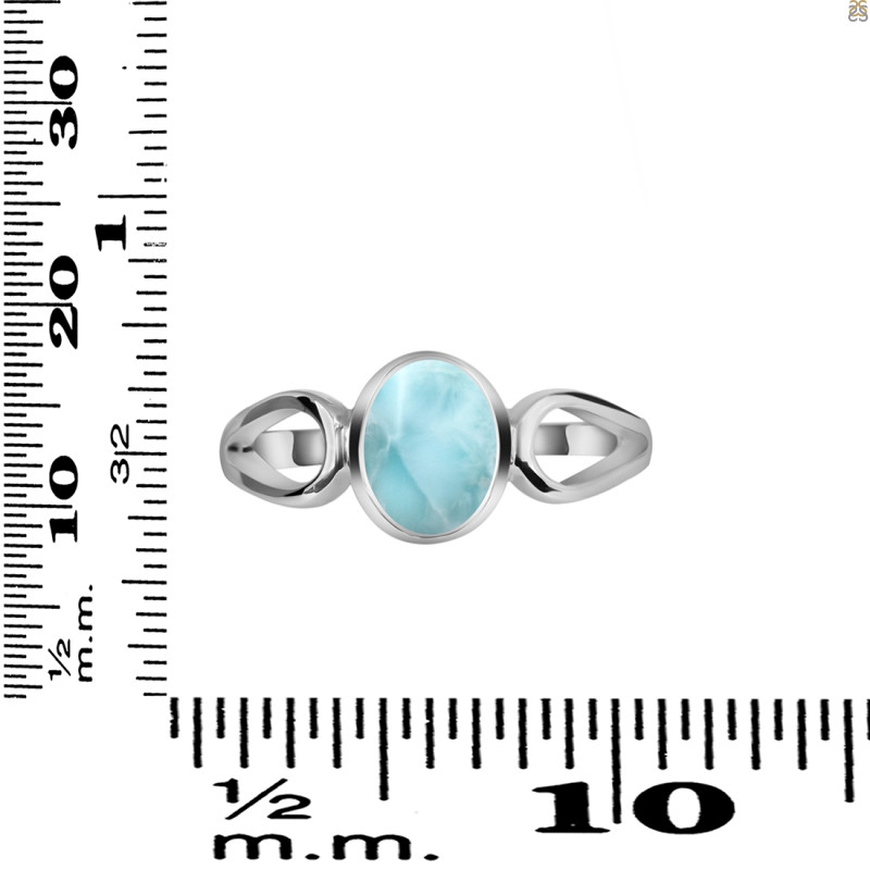 Close Out Larimar Ring LAR-CO-RDR-1583.